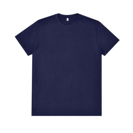 Plain Navy Blue T-Shirt Half Sleeves